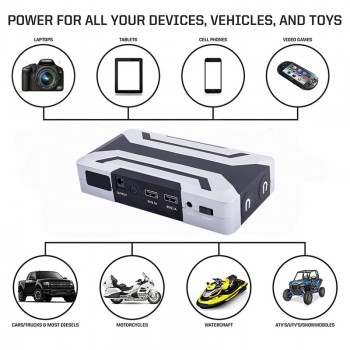 HAMBAR jump starter for Petrol 8.0L Diesel 6.0L Car Booster peak 1200A car battery booster power bank 12V start device for car