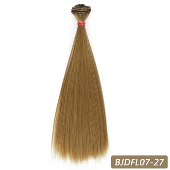 Bybrana 15cm*100cm and 25cm*100cm Long straight High Temperature Fiber BJD SD Wigs DIY hair for dolls free Free shipping