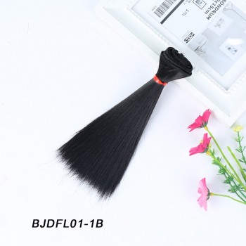 Bybrana 15cm*100cm and 25cm*100cm Long straight High Temperature Fiber BJD SD Wigs DIY hair for dolls free Free shipping
