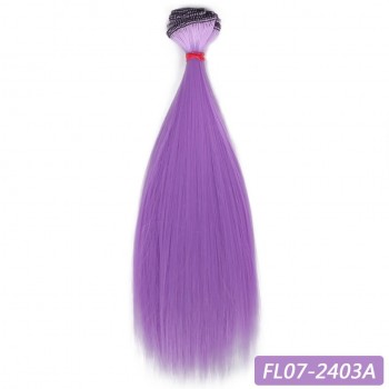 Bybrana 15cm*100cm and 25cm*100cm Long straight High Temperature Fiber BJD SD Wigs DIY hair for dolls free Free shipping