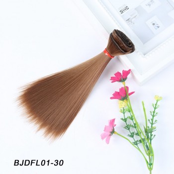 Bybrana 15cm*100cm and 25cm*100cm Long straight High Temperature Fiber BJD SD Wigs DIY hair for dolls free Free shipping