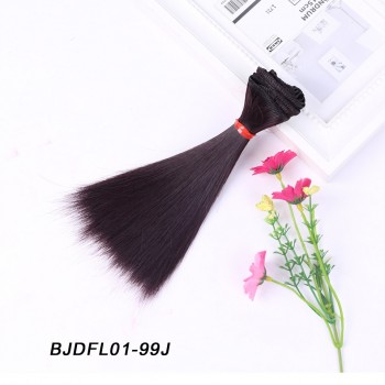 Bybrana 15cm*100cm and 25cm*100cm Long straight High Temperature Fiber BJD SD Wigs DIY hair for dolls free Free shipping
