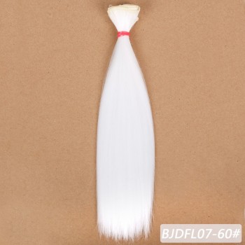 Bybrana 15cm*100cm and 25cm*100cm Long straight High Temperature Fiber BJD SD Wigs DIY hair for dolls free Free shipping