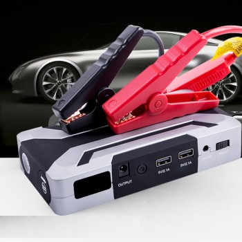 Car Emergency 12V Car Battery Jump Starter Booster Mini Portable Power Bank 1200A Peak Current Multi-function Car Jump Starter