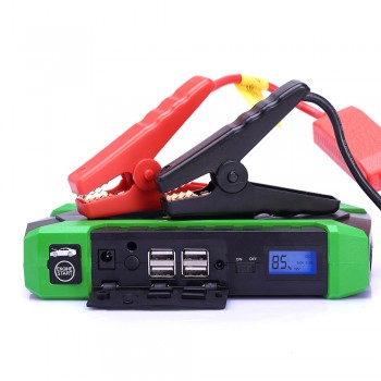 800A Peak Current Waterproof Car Jump Starter 18000mAh Phone Power Bank Auto Lighter Battery Portable Pack Booster Device