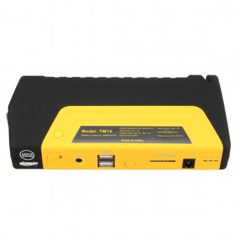 50800mAh 12V LED Dual USB Car Jump Starter Booster Portable Backup Charger Multifunction Emergency Power Bank Car Jump Starter