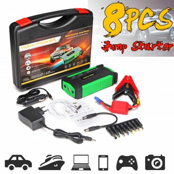 Multifunction Jump Starter 82800mAh 12V LCD  600A 4USB Portable Car Battery Booster Charger Booster Power Bank Starting Device