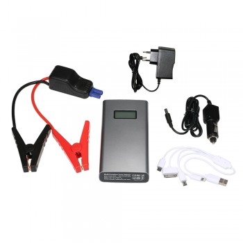 Car Jump Starter Portable Auto Battery Booster Kit Emergency Power Pack Phone Charger with Smart Charging Port (700A 18000mAh)