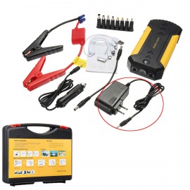 4USB 12V 88000mAh Auto Jump Starter Emergency Charger Booster Power Bank Battery Jump Starter Tool Set Car Electronics Parts