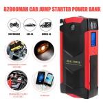 High Power 12V 82800mAh 4USB Car Battery Charger Starting Car Jump Starter Booster Power Bank Tool Kit For Auto Starting Device