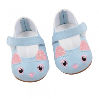 2018 New Fashion for 43cm baby born Dolls shoes for Reborn Bebe Doll shoes 7cm Mini Leather Shose 18 inch girl doll cute shoes