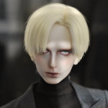 Bybrana BJD Wig for 1/3 1/4 High Temperature Fiber Girl And Boy bangs short and long hair for Dolls