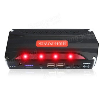 68800mAh 4USB Multi-Function 12V Car Jump Starter Power Bank Rechargeable Battery Portable Car Jump Starter Booster Battery