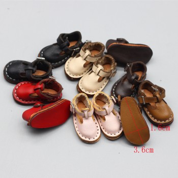 New Style Leather 3.5cm Mini shoes for BJD Joint blyth doll 1/6 30cm gift toy bjd dolls shoes Doll Accessories