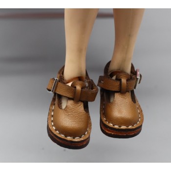 New Style Leather 3.5cm Mini shoes for BJD Joint blyth doll 1/6 30cm gift toy bjd dolls shoes Doll Accessories