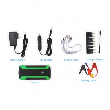 Car Jump Starter 89800mAh 12V 4USB Portable Car Battery Booster Charger Booster Power Bank Starting Device Car Starter 600A