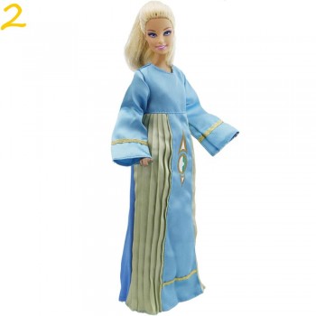1x Fashion Doll Dress Daily Casual Wear Skirt Pants Vest Jeans Coat Dollhouse Accessories Outfit Clothes for Barbie Doll Clothes