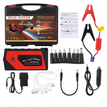 Car Jump Starter Emergency 69800mAh 12V Starting Device 4USB SOS LED Light Mobile Power Bank Car Charger For Car Battery Booster