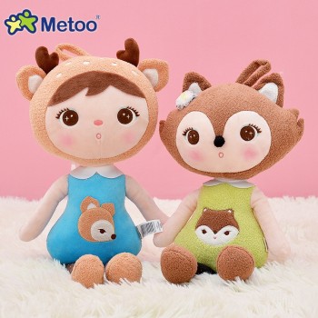 45cm kawaii Stuffed Plush Animals Cartoon Kids Toys for Girls Children Boys Kawaii Baby Plush Toys Koala Panda Baby Metoo Doll