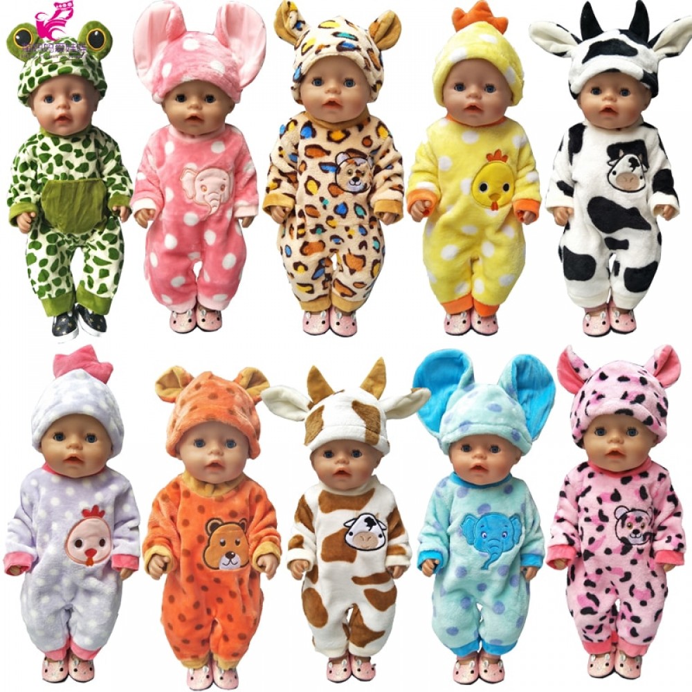 Doll clothes For 43cm born Baby doll jacket for 18 inch girl doll coat toy wear baby girl new year gifts