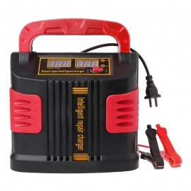 Free shipping 350W 14A AUTO Plus Adjust LCD Battery Charger 12V-24V Car Jump Starter Portable new