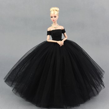 Dress + Veil / Pink Lace Party Dress Evening Gown Bubble skirt Clothing Outfit Accessories For 1/6 BJD Xinyi FR ST Barbie Doll