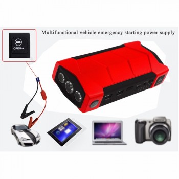 600A Peak Current Portable Mini Booster Battery Car Jump Starter For Petrol 8.0L Diesel 6.0L Emergency Auto Power Bank Charger