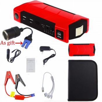 600A Peak Current Portable Mini Booster Battery Car Jump Starter For Petrol 8.0L Diesel 6.0L Emergency Auto Power Bank Charger