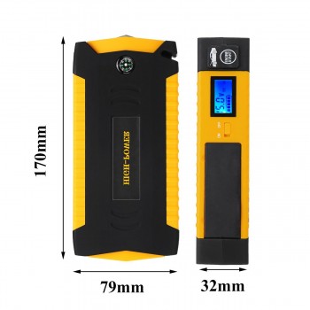 82800mAh High Power Car Jump Starter 12V Portable Starting Device Power Bank Car Charger For Car Battery Booster Buster 4 USB