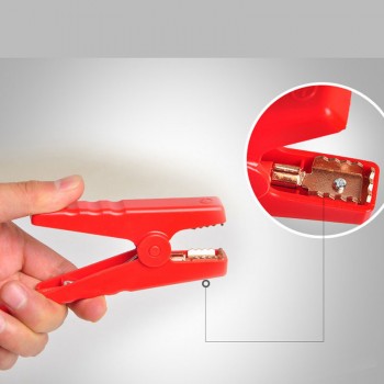 1PCS New Emergency Lead Cable Battery Alligator Clamp Clip For Car Trucks Jump Starter Clamps