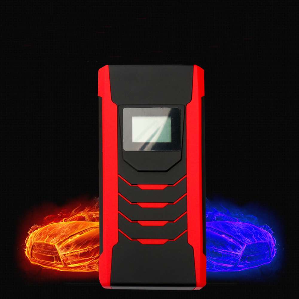 12000mAh 12V Car Jump Starter Car Emergency Start Power Multi-function Mobile Battery  Car Interior Portable Charger JumpStarter