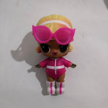Newest plastic doll series 4  big sister dress up doll with clothes accessories bottle without ball