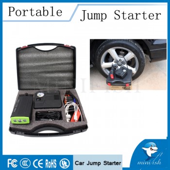 Multi-function Jump Starter  Emergency Car Auto Power Bank External Battery Charger with Electric Air Pump
