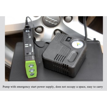 Multi-function Jump Starter  Emergency Car Auto Power Bank External Battery Charger with Electric Air Pump