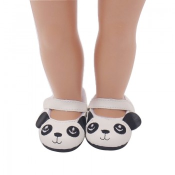 New Fashion Baby Born Doll Shoes Cat Bowknot Style Shoes Leather Shoes Fits 43 cm Zapf Dolls Baby Born and 18 American Girl