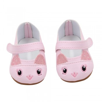 New Fashion Baby Born Doll Shoes Cat Bowknot Style Shoes Leather Shoes Fits 43 cm Zapf Dolls Baby Born and 18 American Girl