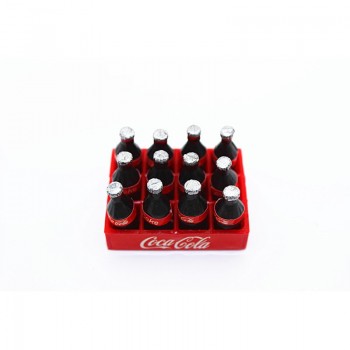 Eva2king Cute Mini cola Miniature food scene model doll house accessories Dollhouse Miniature 1:12 Doll Accessories Girls toys