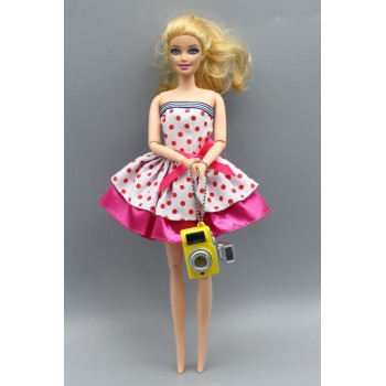1 Pcs New Fashion Doll DIY Camera for barbie dolls accessories as for BJD 1 / 6 Doll toys