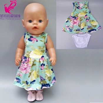 Doll clothes pants flamingo romper clothes for  baby doll wear sets for 18 new born baby doll accessories toys wear