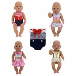 Short Summer Set Doll Clothes Wear for 43cm/17inch Zapf Baby Born Doll (only sell clothes)