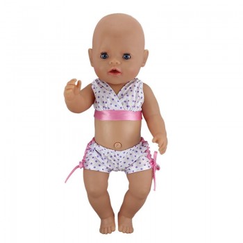 Short Summer Set Doll Clothes Wear for 43cm/17inch Zapf Baby Born Doll (only sell clothes)