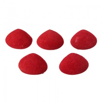 5Pcs/Bag 15MM*20MM Plastic Safety Triangle Velvet Noses Buttons DIY Bear Toys For Childern Doll Accessories Wholesale Price