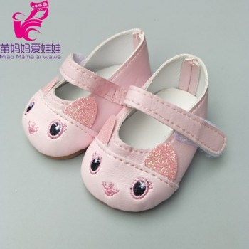 Dolls shoes Fit for 43cm born Baby Doll shoes 18 inch  doll cute shoes doll accessory