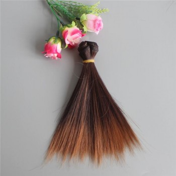 1pcs 15*100cm Doll Accessories Straight Synthetic Fiber Wig Hair For Doll Wigs High-temperature Wire diy wig