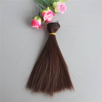 1pcs 15*100cm Doll Accessories Straight Synthetic Fiber Wig Hair For Doll Wigs High-temperature Wire diy wig