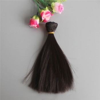 1pcs 15*100cm Doll Accessories Straight Synthetic Fiber Wig Hair For Doll Wigs High-temperature Wire diy wig