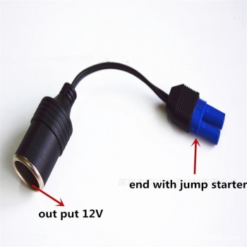 12V Car Jump starter EC5 to Car Cigarette Lighter Socket Adaptor for Booster Power bank Source outout 12V for Car DVR GPS