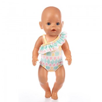 New Short Summer Set Doll Clothes Wear fit for 43cm Zapf Baby Born Doll  (only sell clothes)