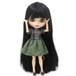 ICY Nude Factory Blyth Doll Series  No.BL9601 Black hair  white skin JOINT body  Neo