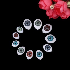 20Pcs Plastic Doll Safety Eyes For Animal Toy Puppet Making DIY Craft Accessories